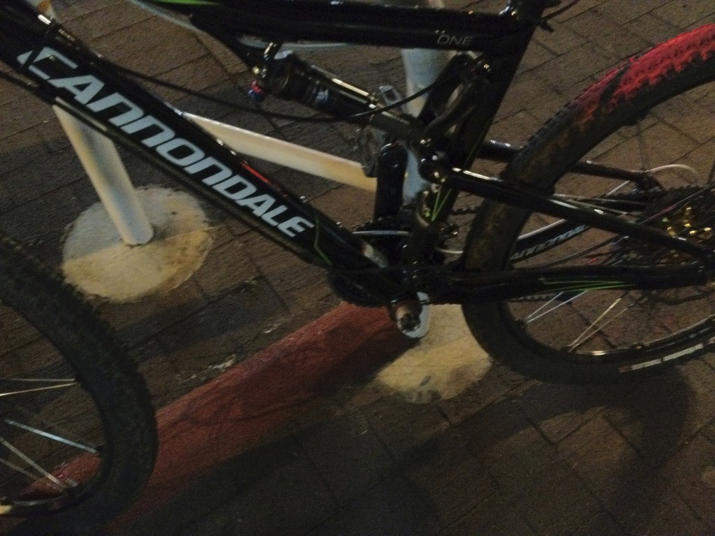 Cannondale RZ One Fortyの左クランクが抜けた