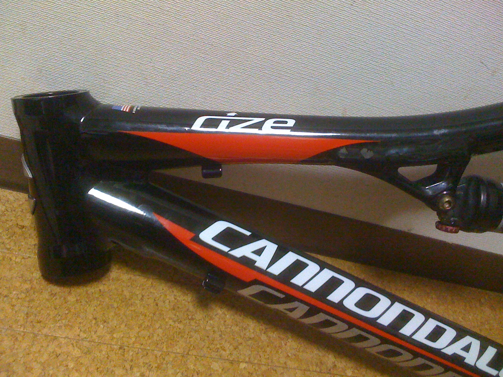 cannondale rize 5 frame