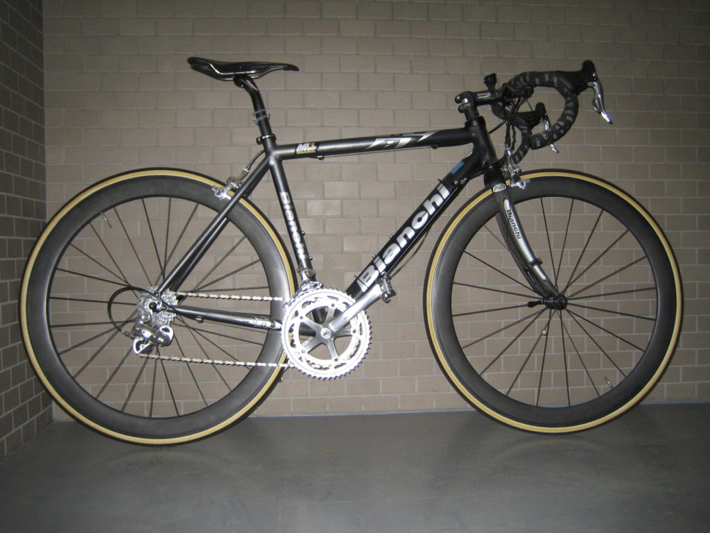 Bianchi ML3 Veloce Mix 2004 + ノンブランドカーボンホイール