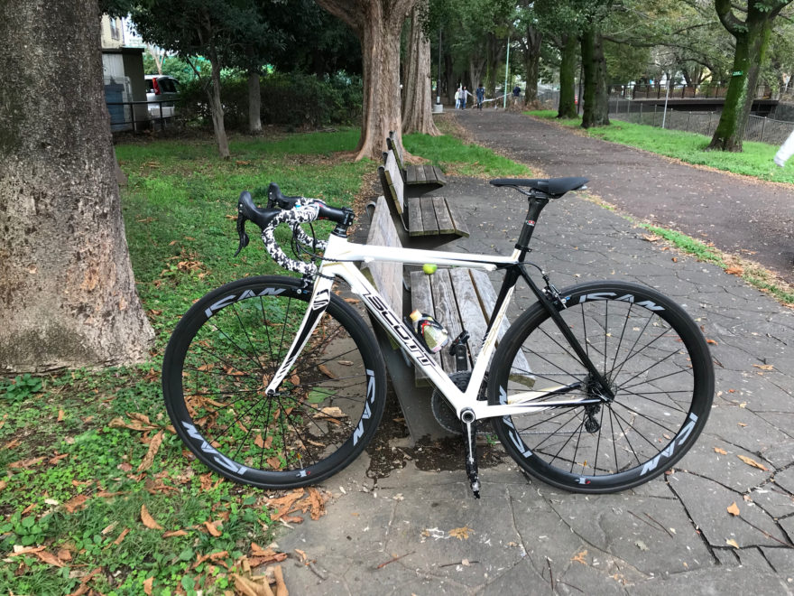 SCOTT ADDICT R3にて