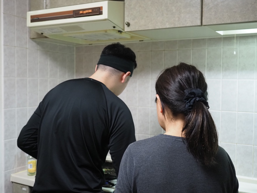 長男と妻