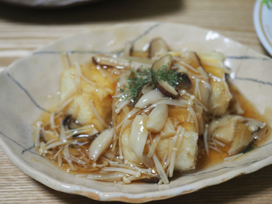 豆腐のあんかけ