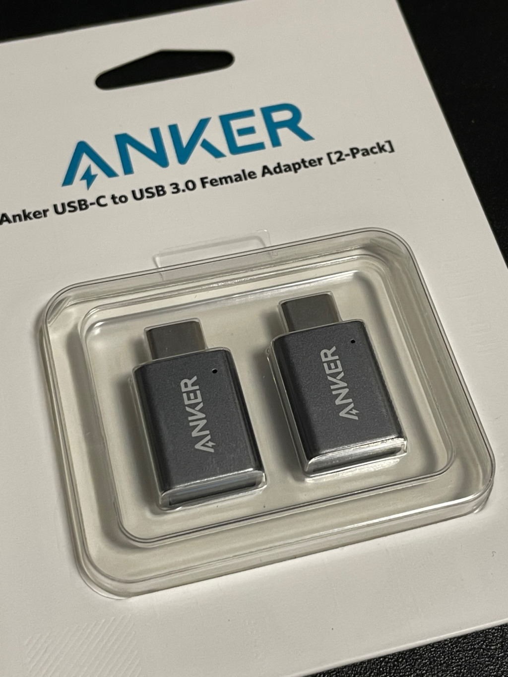 Anker USB-C & USB 3.0 変換アダプタ 2個セット