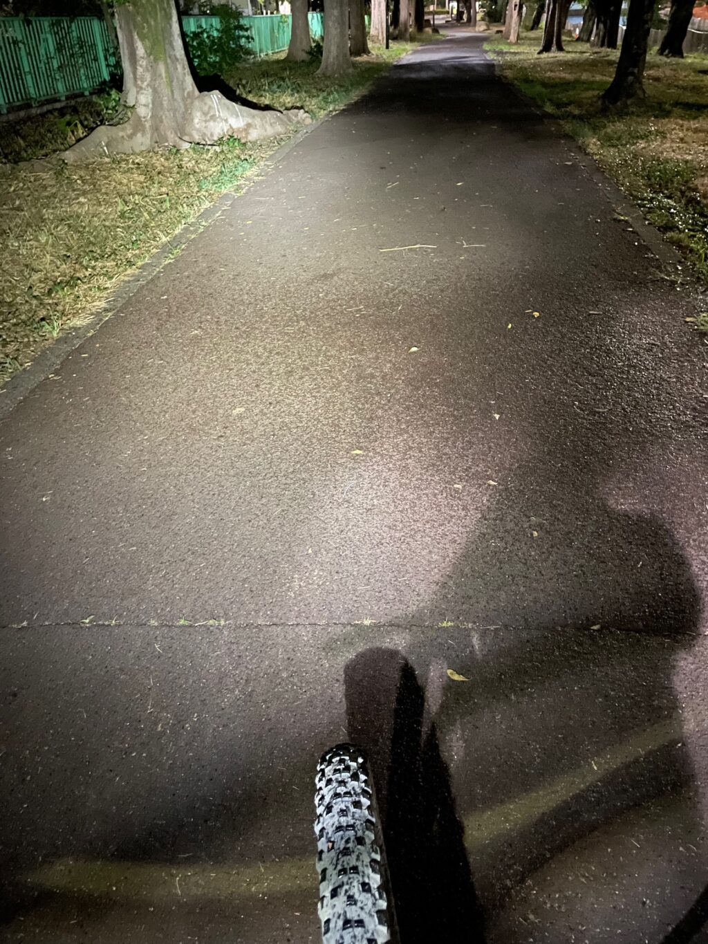 雨が降り始める