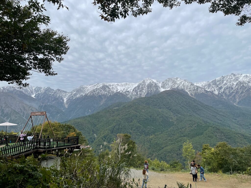 白馬岩岳の景色