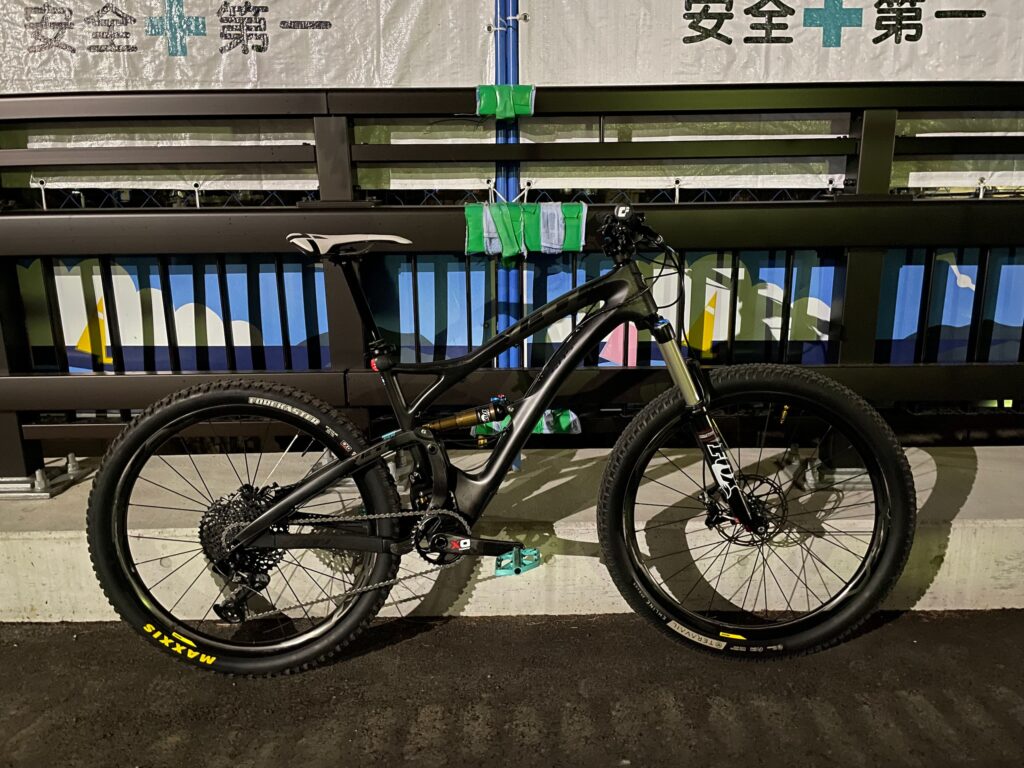 YETI SB5cで久々に走る