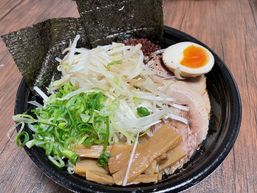 麺や天鳳のしょうゆラーメンMAX