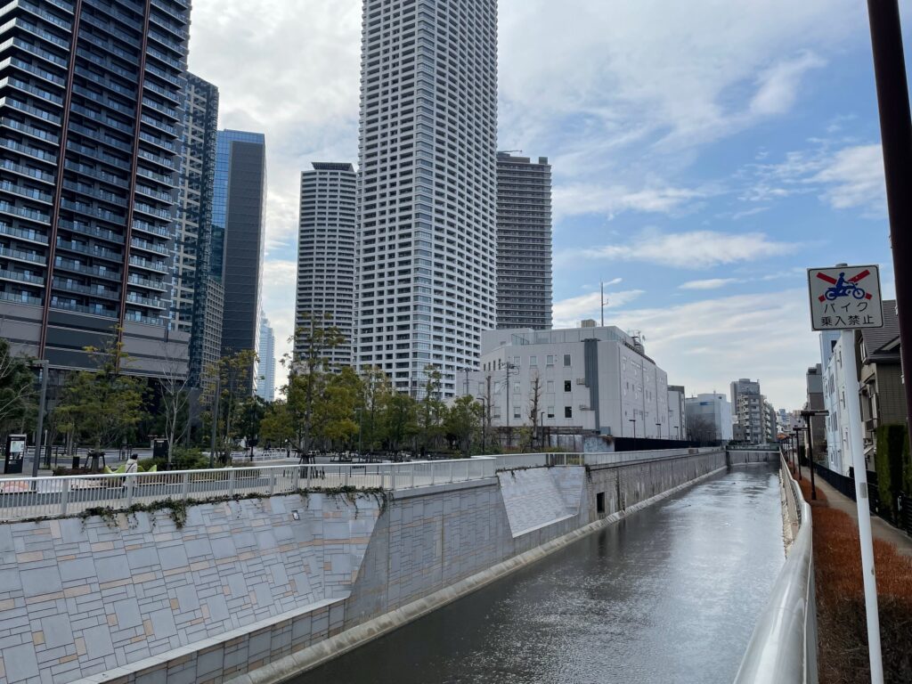 神田川・淀橋のところ