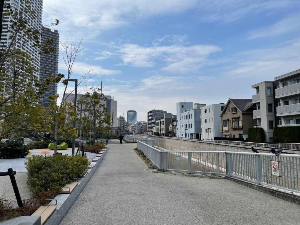 神田川・淀橋のところ