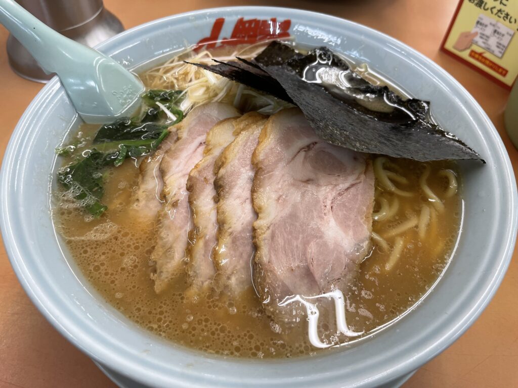 ねぎ醤油ラーメン大盛り