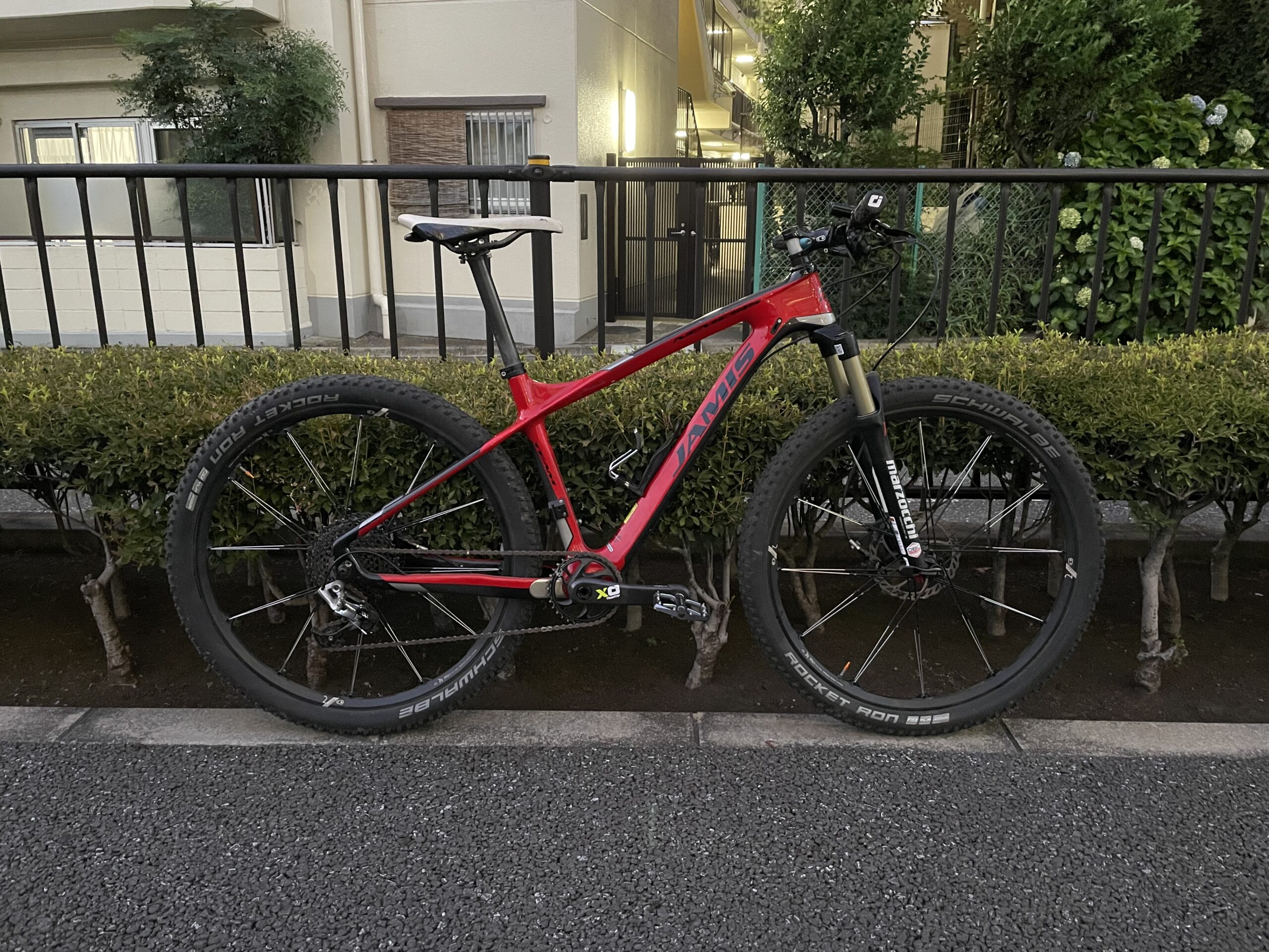 せっかく整備したJamis Nemesis Teamなのに