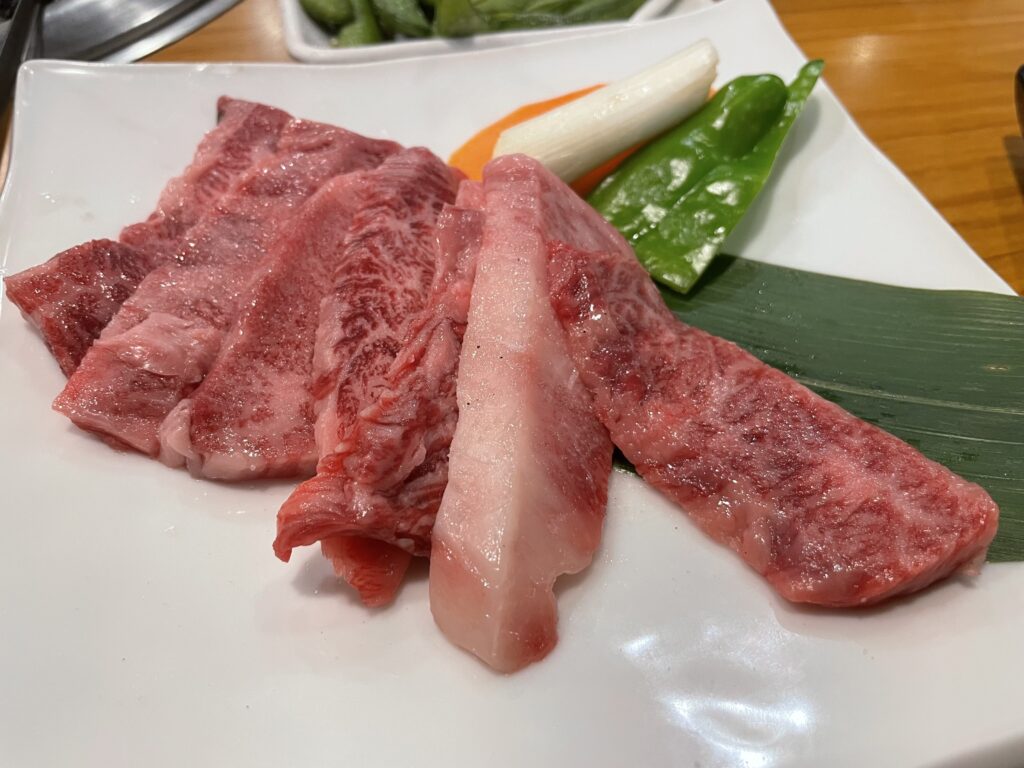 お昼は焼肉
