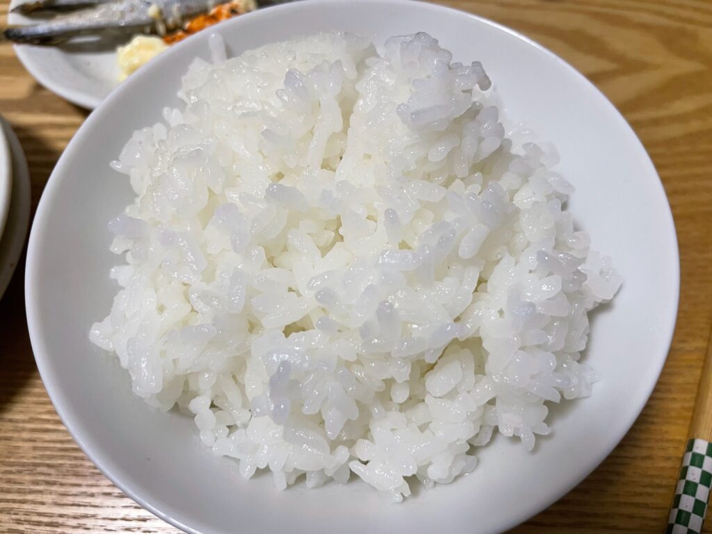 久々の新米