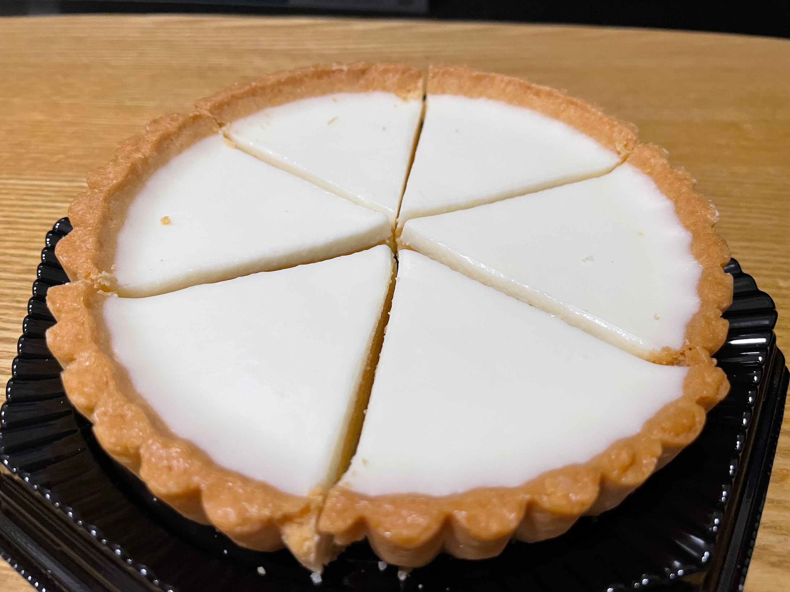 妻が買ってきたチーズケーキ