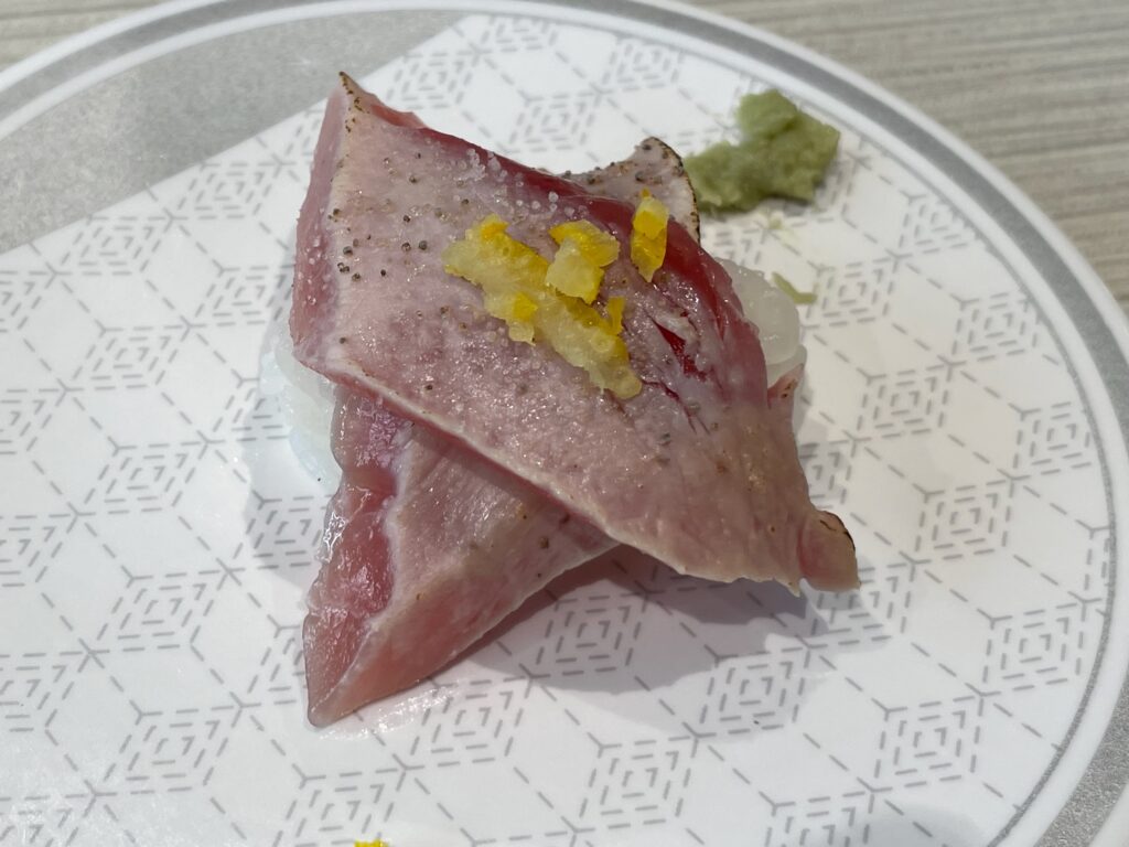 中トロ2枚重ね
