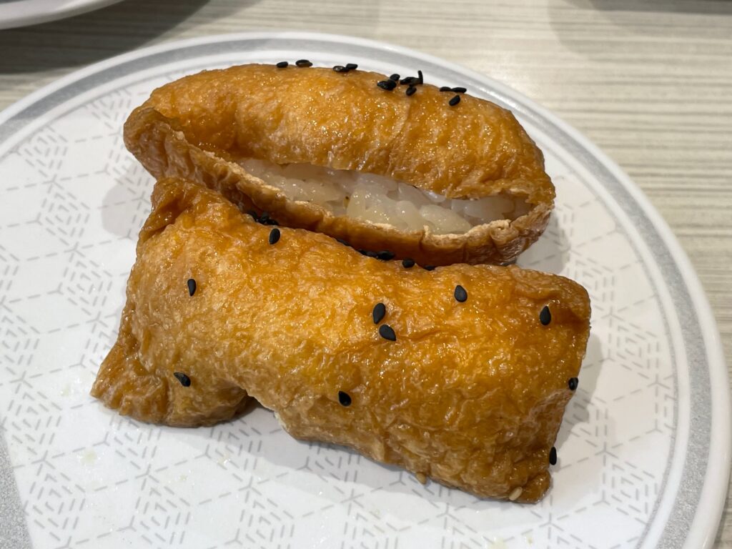 いなり寿司1皿目
