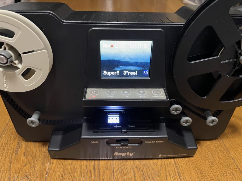 8mmフィルム取り込み
