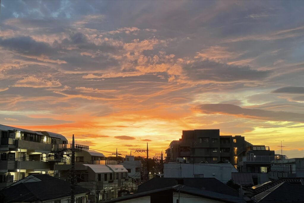 気がつくとあっという間に夕方