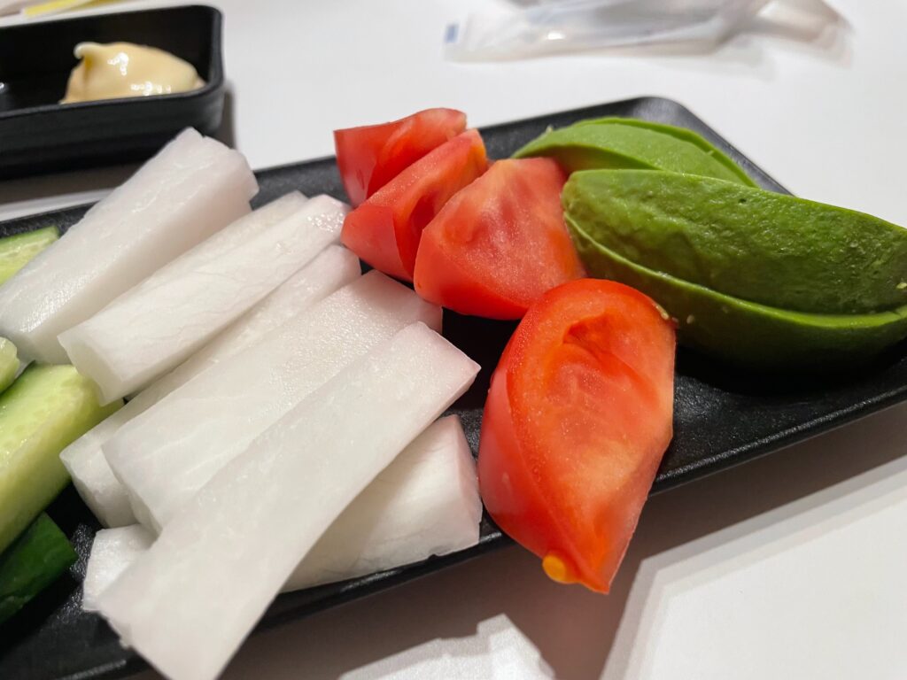 アボカドがおいしかった