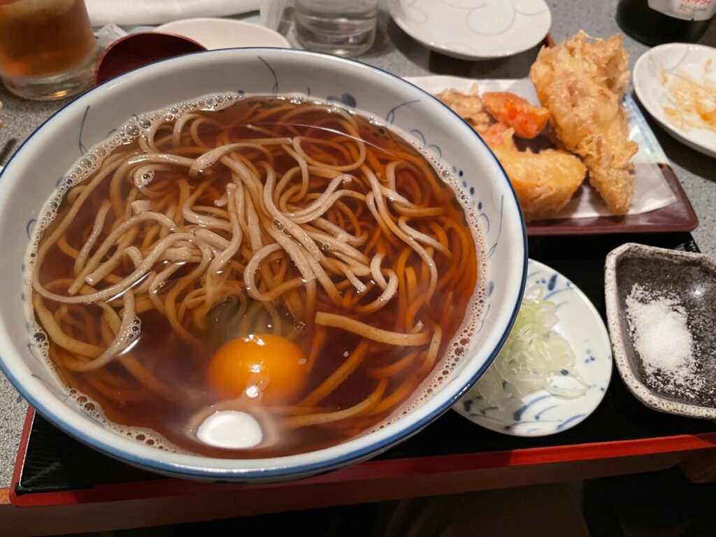 北の野菜天そば