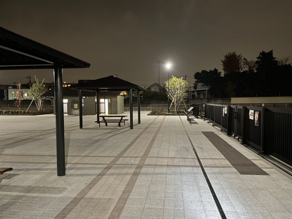 この時間帯は誰もいない