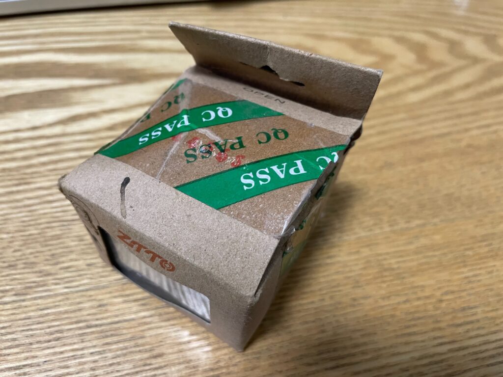 未使用のヘッドパーツ