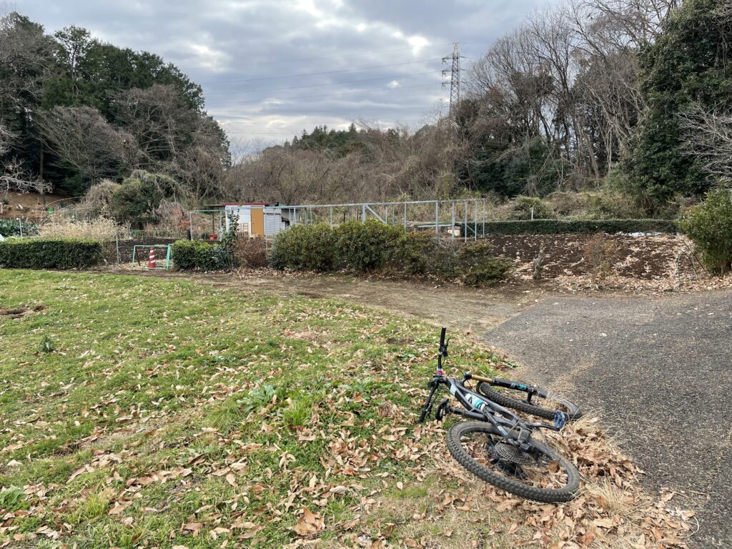 一番遠くの方のトレイルも