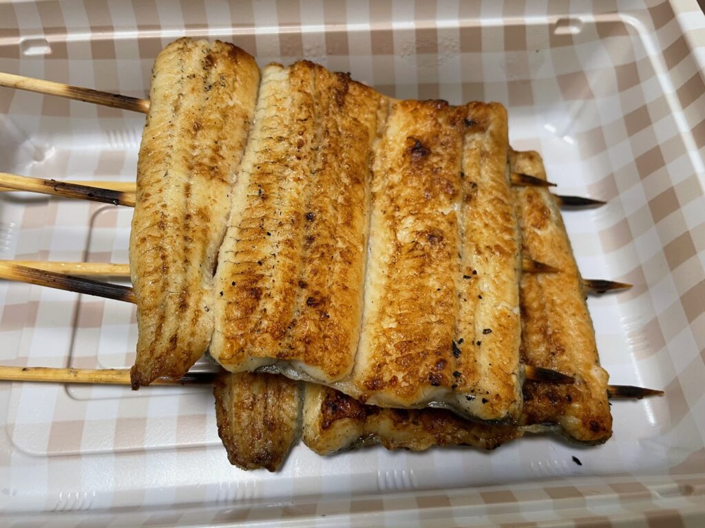 うなぎの白焼き