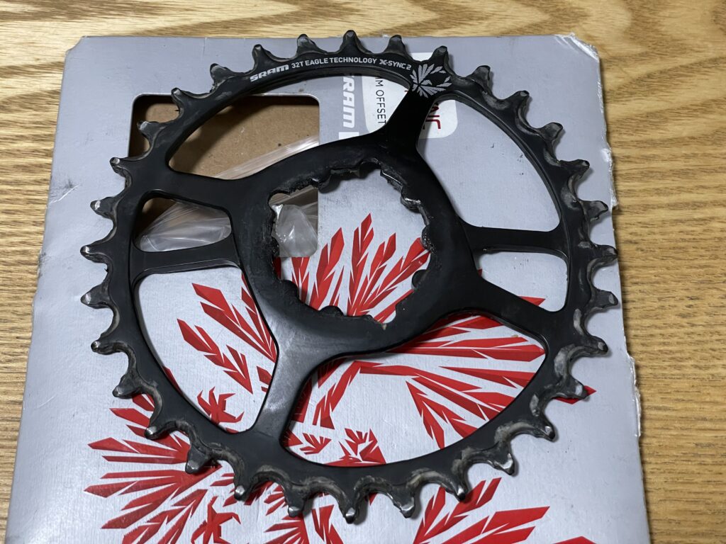 NX用の6mm Offset チェーンリング