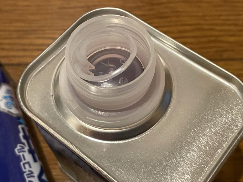 オイルを15cc足す