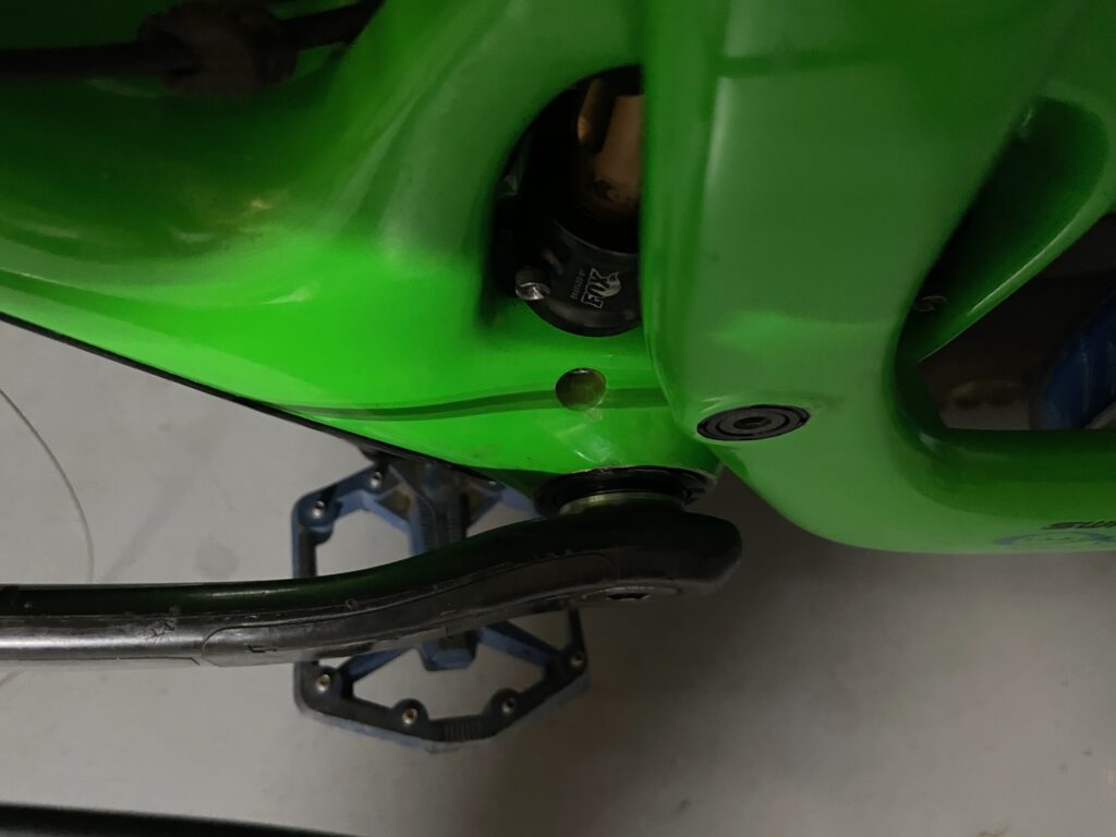 クランクも装着