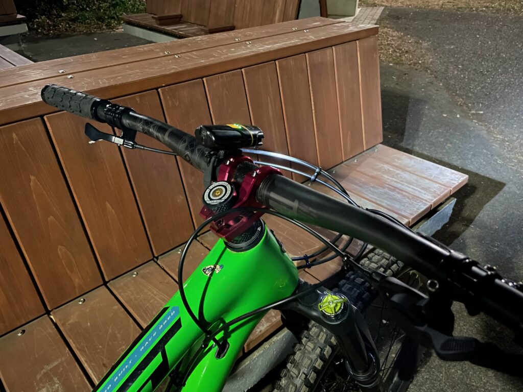 ハンドル回りが新しくなった