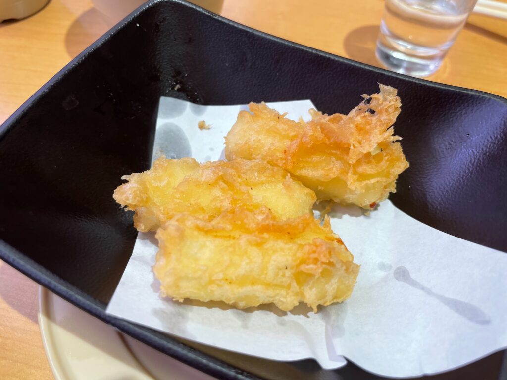 モツァレラツーズの天ぷら