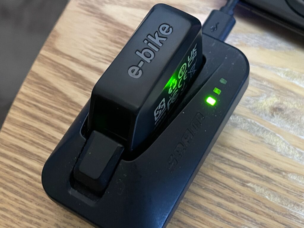 すでに充電済みだった