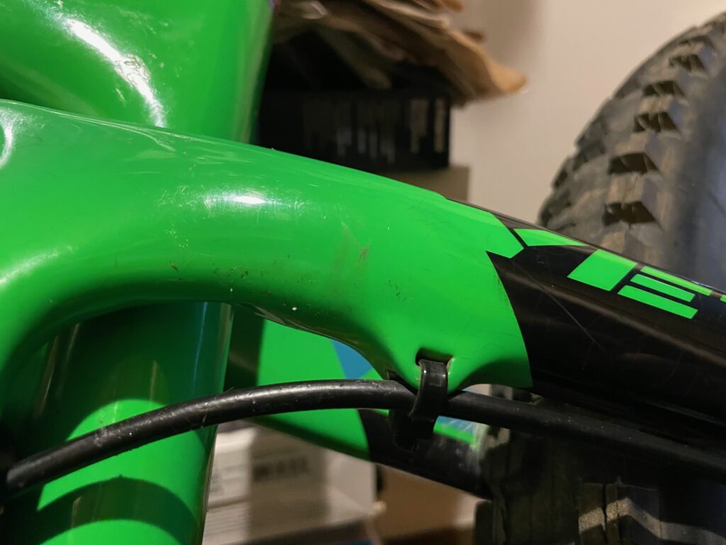 この場所を磨いてみます