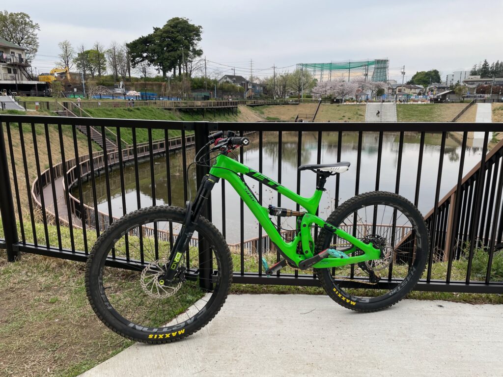 新しくできた親水公園