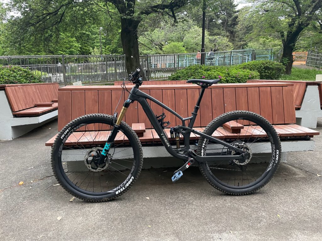 折り返し地点近くの公園