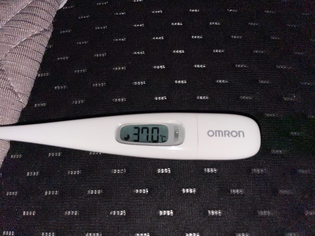 37度ちょうど