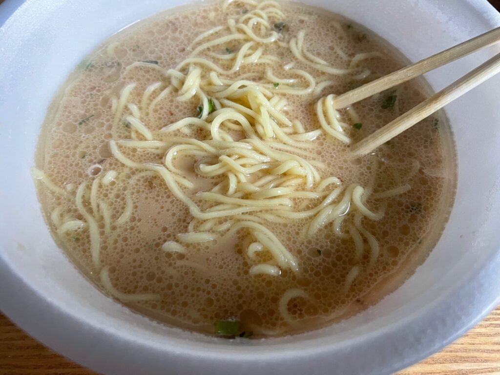 チャーシューなどは付いていない