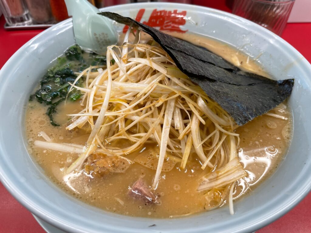 山岡家 豚骨醤油ねぎラーメン